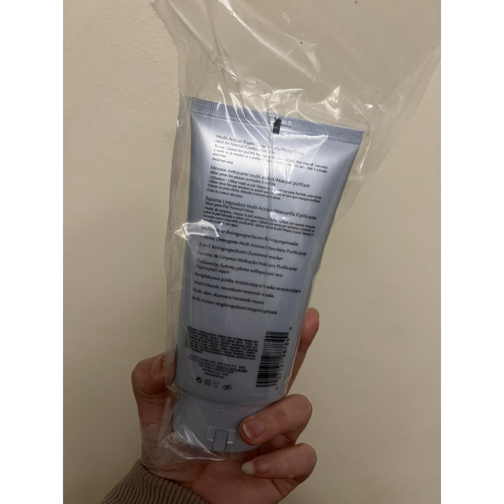 Estee Lauder Perfectly Clean Multi-Action Foam Cleanser / Purifying Mask - 150mL - Picture 2 of 2
